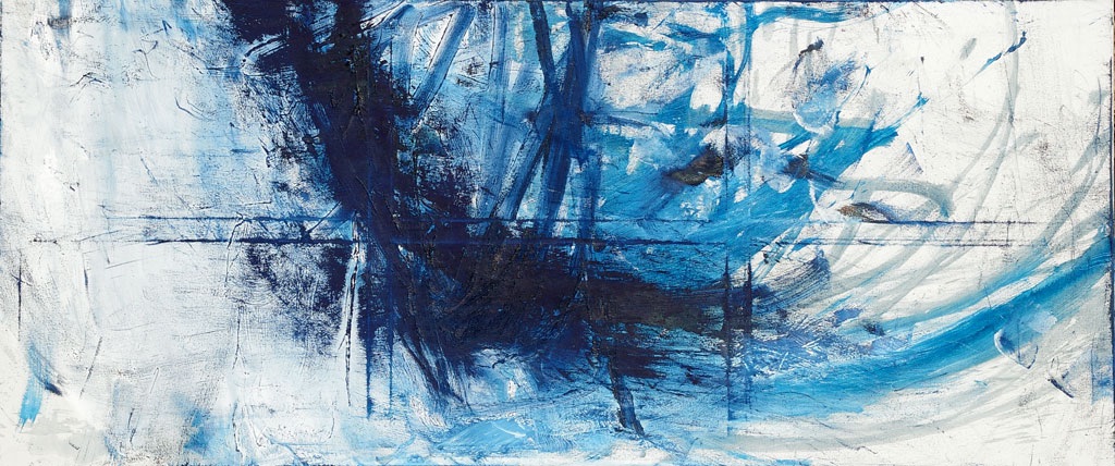 no title, 2010   Oil on canvas
90 x 210 cm