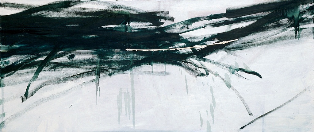 no title, 2010   Oil on canvas
90 x 210 cm