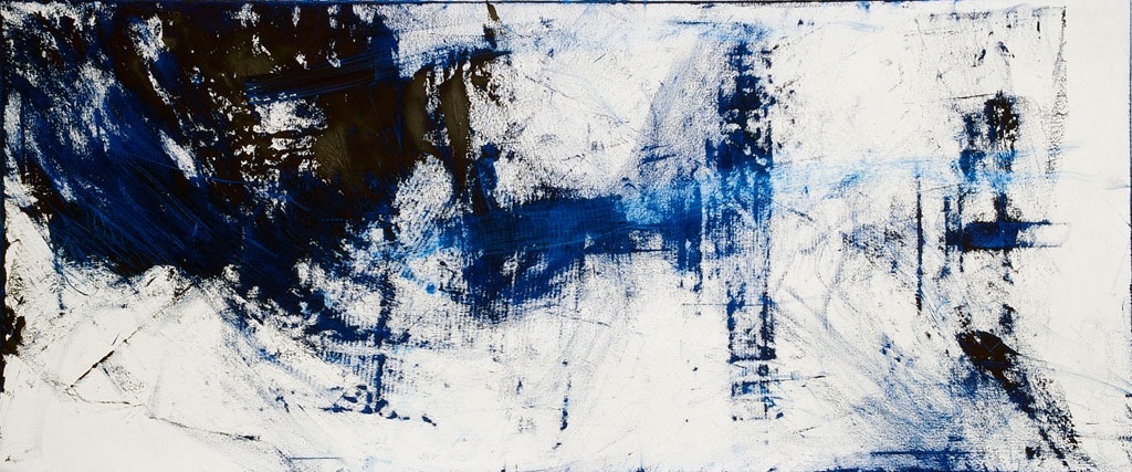 no title, 2011   Oil on canvas
90 x 210 cm