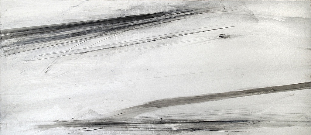 Further, 2013   Oil on canvas
85 x 195 cm