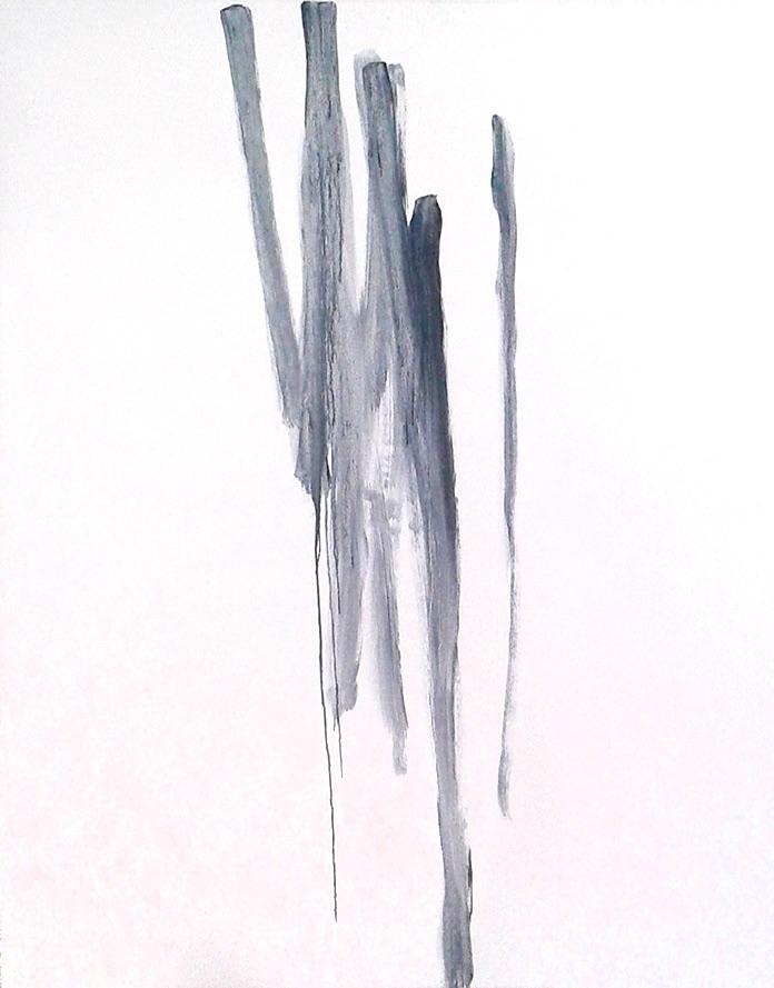 Vertikal, 2015   Oil on canvas
150 x 120 cm