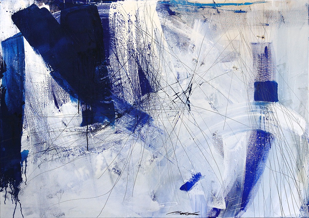 no title, 2006
Oil and graphite on canvas
110 x 141 cm