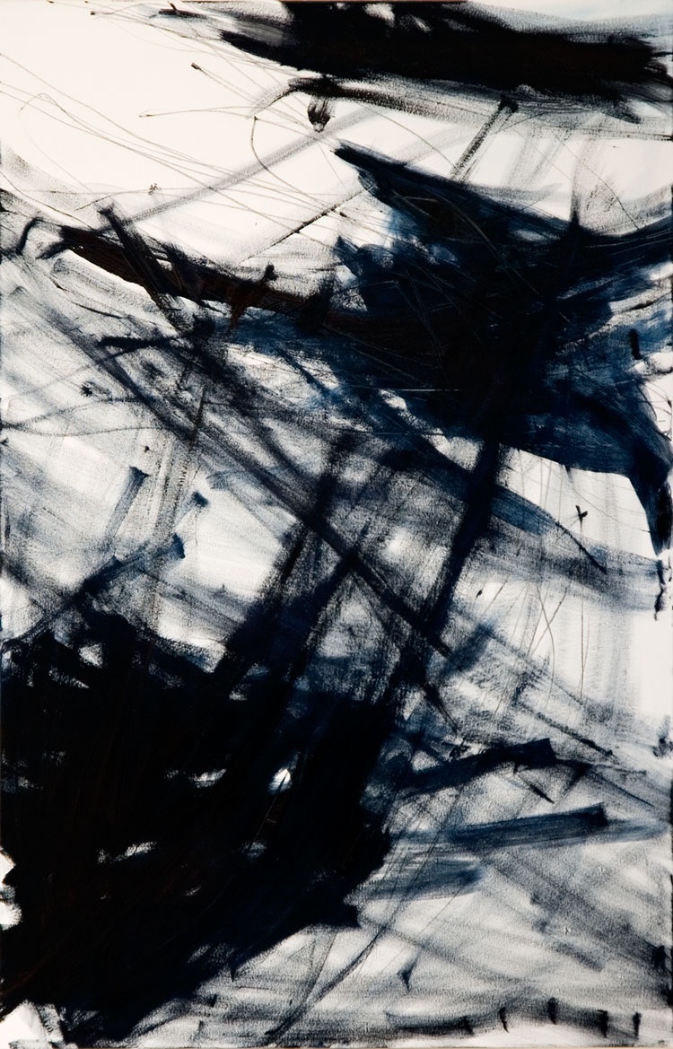 no title, 2008   Oil and graphite on canvas
170 x 110 cm