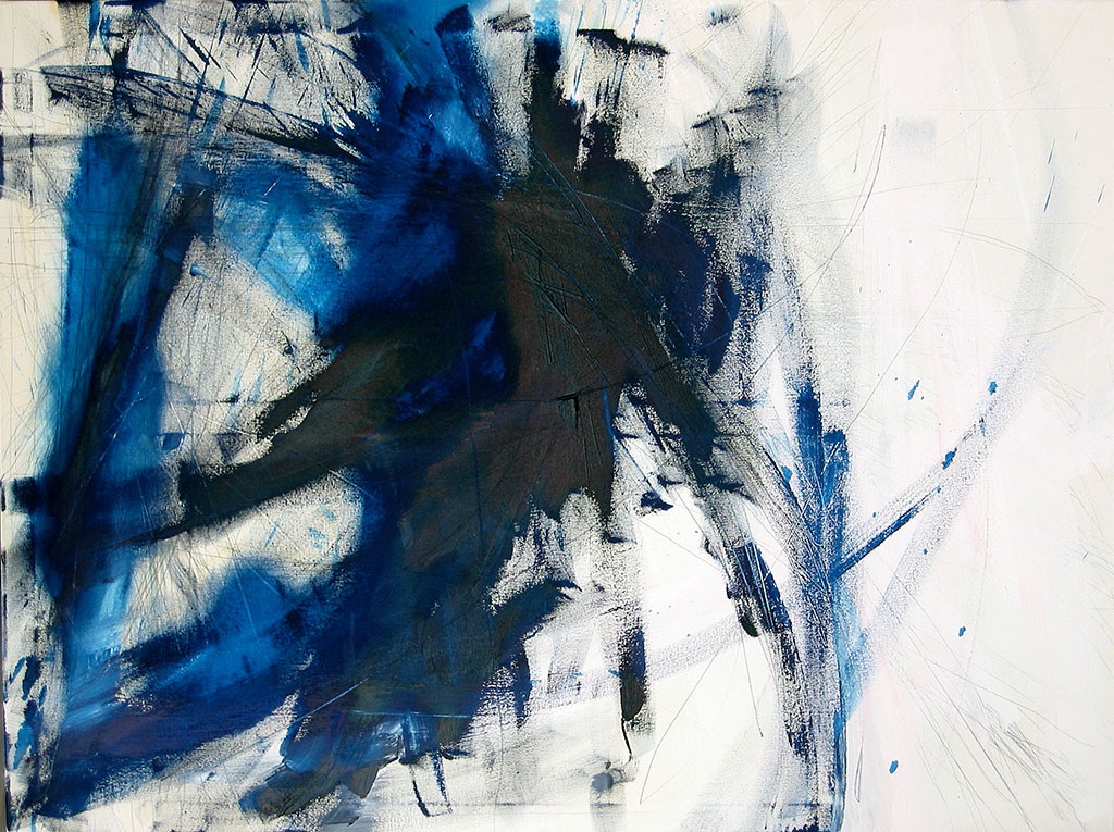 Looking Forward, 2004   Oil on canvas
105 x 140 cm