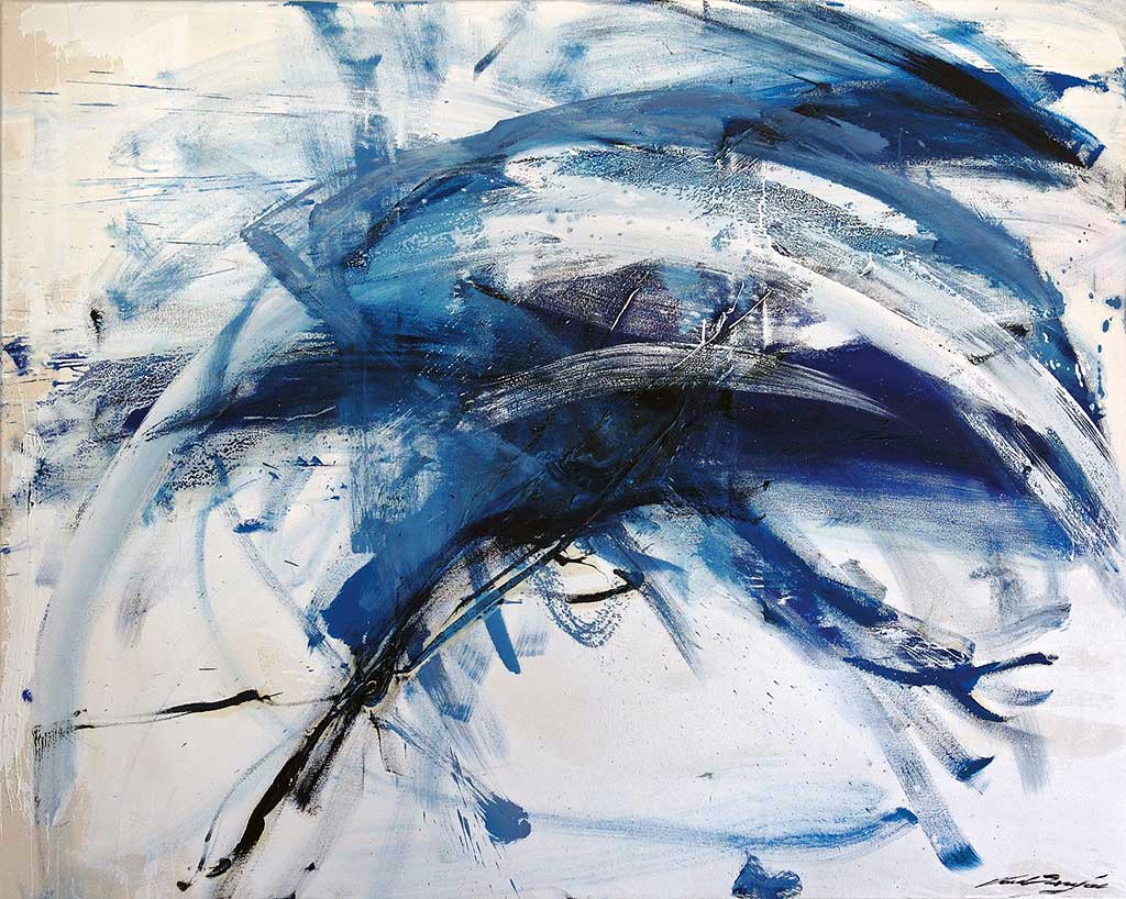 Waves, 2006   Oil on canvas
119 x 150 cm