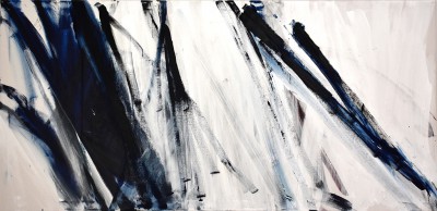 no title, 2019   Oil on canvas
95 x 195 cm