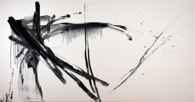 Existence, 2022 Oil on canvas 110 x 210 cm