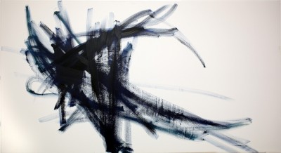 Fight, 2018   Oil on canvas
105 x 195 cm