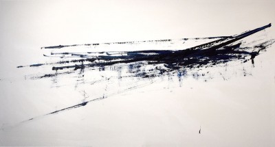 Gefühlte Musik, 2019   Oil on canvas
110 x 210 cm